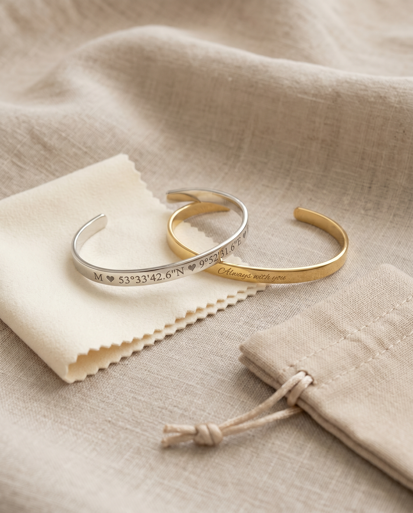 How to Care for Personalized Jewelry: Silver and Gold-Plated Bracelet Care